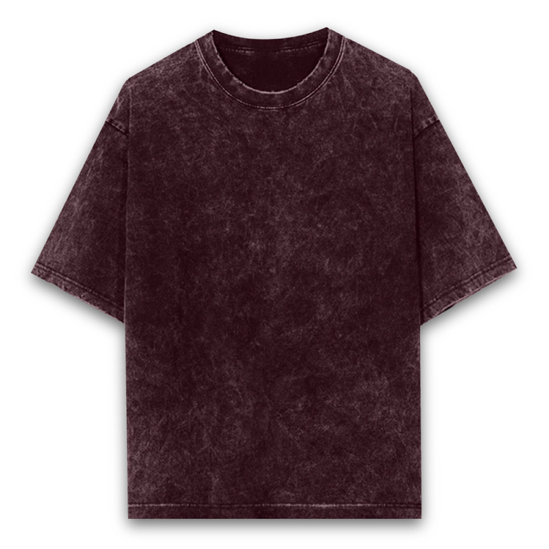 Acid Wash Oversized Classic T Shirt